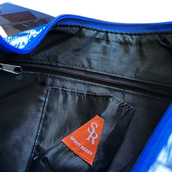 University of Memphis Spirit Ready Plaid Quilted Purse with Embroidered Logo - Picture 6 of 10